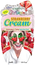 Düfte, Parfümerie und Kosmetik Gesichtscreme-Maske mit Erdbeere - 7th Heaven Strawberry Cream Mask