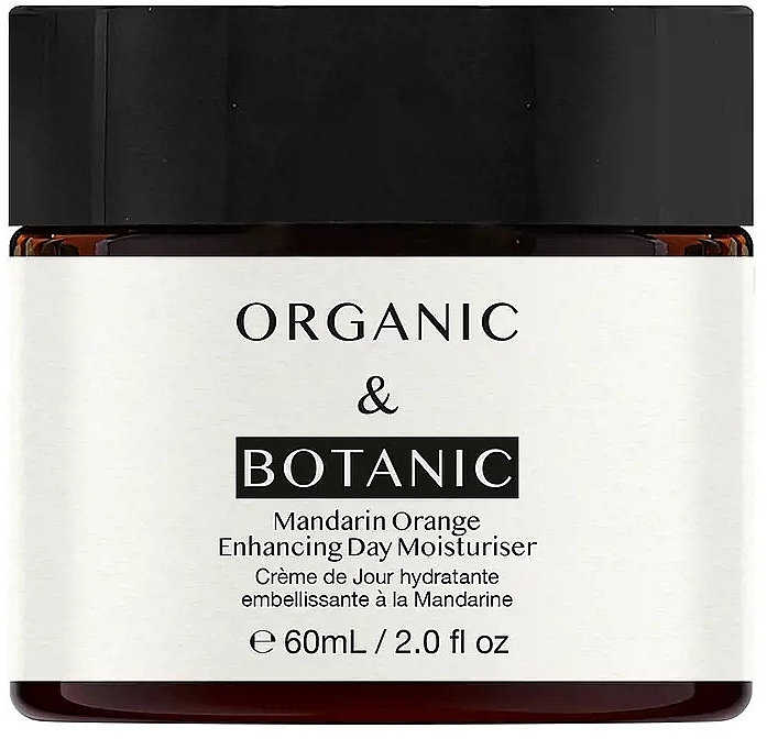 Feuchtigkeitsspendende Tagescreme für trockene Haut - Organic & Botanic Mandarin Orange Enhancing Day Moisturiser — Bild N2