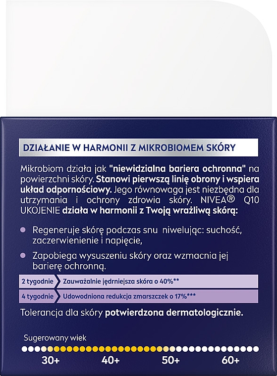 Nachtcreme mit Coenzym Q10 für empfindliche Haut - Nivea Q10 Power Cream — Bild N6