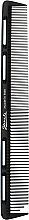 Haarkamm schwarz - Janeke Polycarbonate Cutting Comb 879 — Bild N1