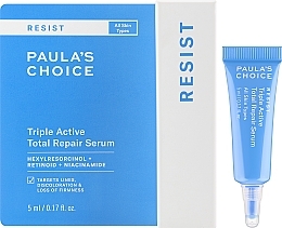 Regenerierendes Gesichtsserum - Paula's Choice Resist Triple Active Repair Serum Travel Size  — Bild N2