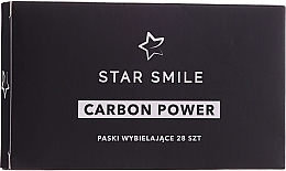 Düfte, Parfümerie und Kosmetik Zahnaufhellungsstreifen 28 St. - Star Smile Carbon Power Whitening Strips