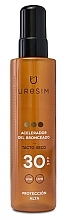 Sonnenschutzöl - Uresim Tan Accelerator SPF 30  — Bild N2