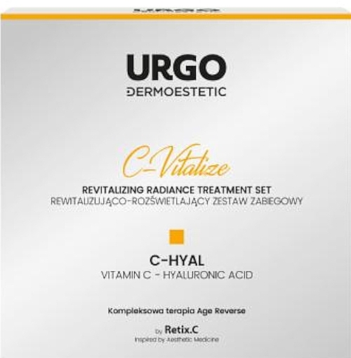 Gesichtspflegeset 9 St. - Urgo Dermoestetic C-Vitalize Revitalizing Radiance Treatment Set — Bild N1