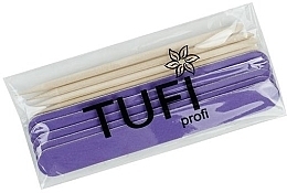 Nageldesign-Set 180/240 violett Orangenstäbchen 5 St. - Tufi Profi Premium — Bild N2