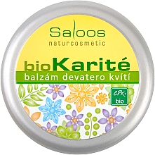 Düfte, Parfümerie und Kosmetik Bio-Balsam für den Körper Blumen - Saloos