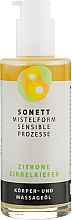 Körper- und Massageöl Zitrone Zirbelkiefer - Sonnet Citrus Massage Oil — Bild N2