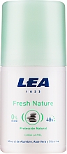 Düfte, Parfümerie und Kosmetik Deo Roll-on Antitranspirant mit Mineralalaun - Lea Fresh Nature Mineral Alum Deodorant Roll-On