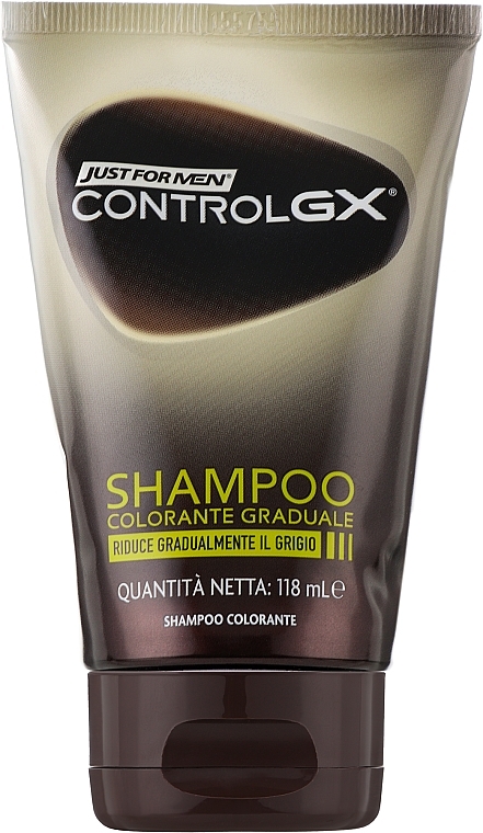 Tönungsshampoo gegen graue Haare - Just For Men Control Gx Grey Hair Reducing Shampoo — Bild N1