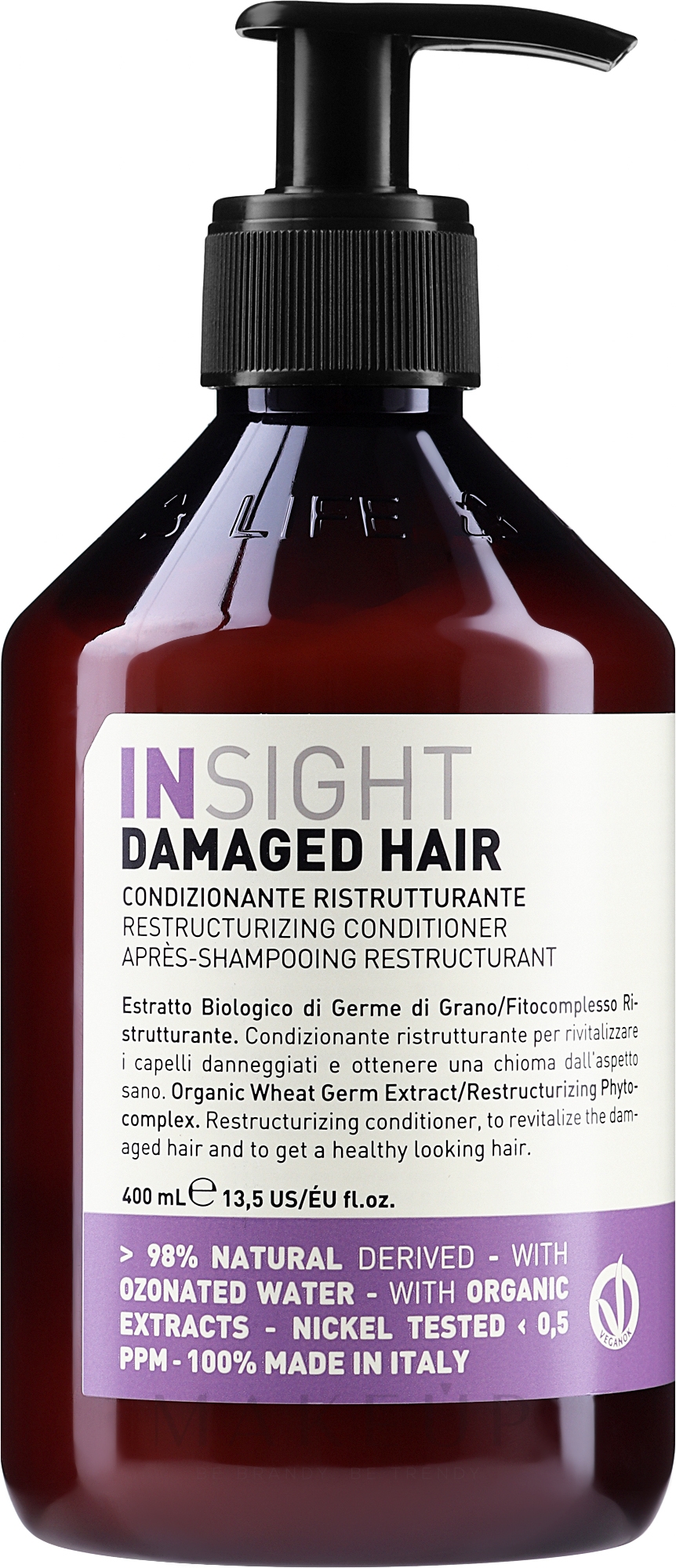 Balsam für geschädigtes Haar - Insight Restructurizing Conditioner — Bild 400 ml