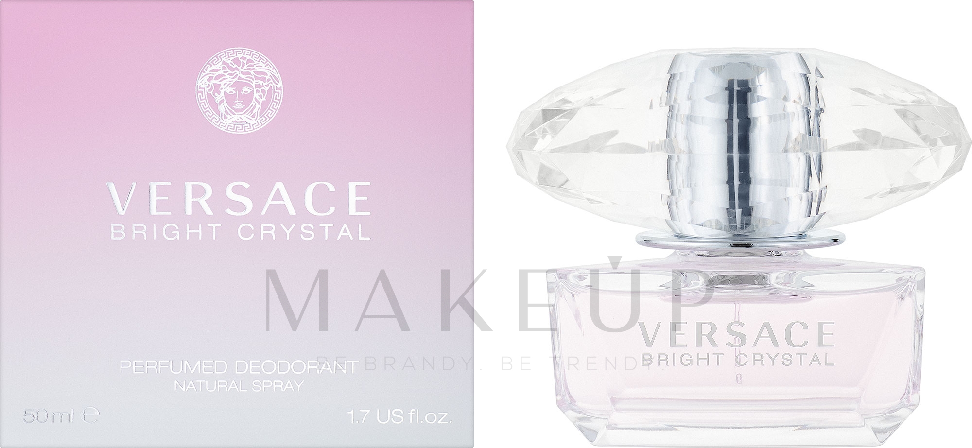 Versace Bright Crystal - Parfum Deodorant — Bild 50 ml