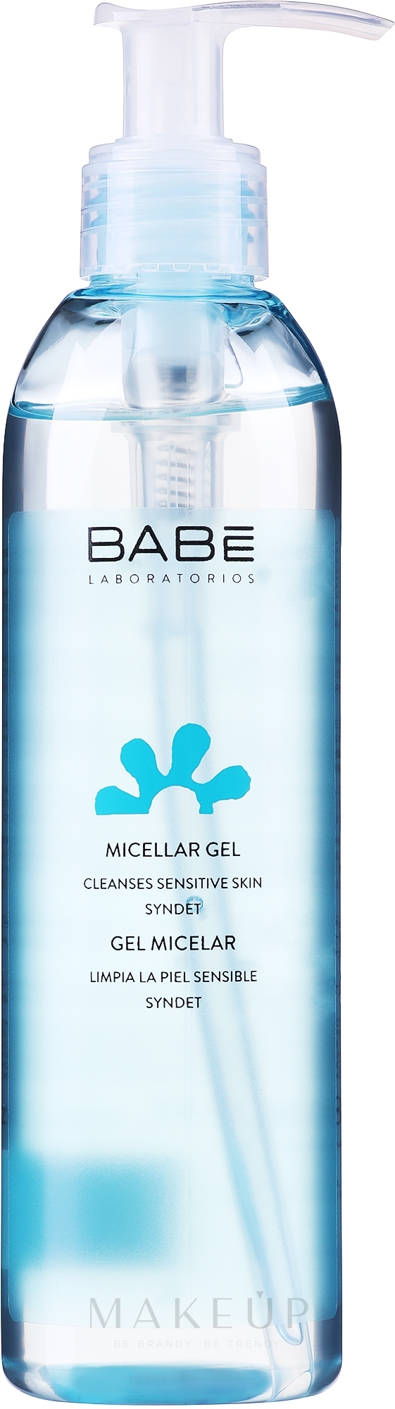 Beruhigendes Mizellen-Gesichtsreinigungsgel für empfindliche Haut - Babe Laboratorios Soothing Micelar Gel — Bild 240 ml