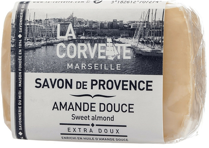 Naturseife Süßmandel - La Corvette Provence Sweet Almond — Bild N1