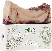 Düfte, Parfümerie und Kosmetik 100% Naturseife "Schokolade und Rose" - Yeye Natural Chocolate And Rose Soap