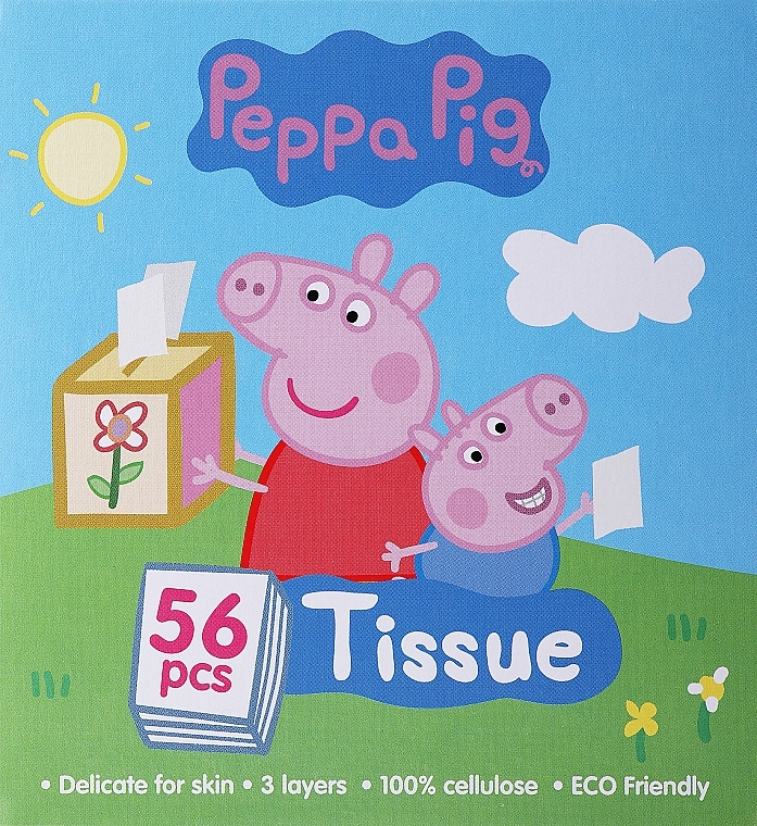 Papierservietten für Kinder 56 St. - Peppa Pig Tissue — Bild N1