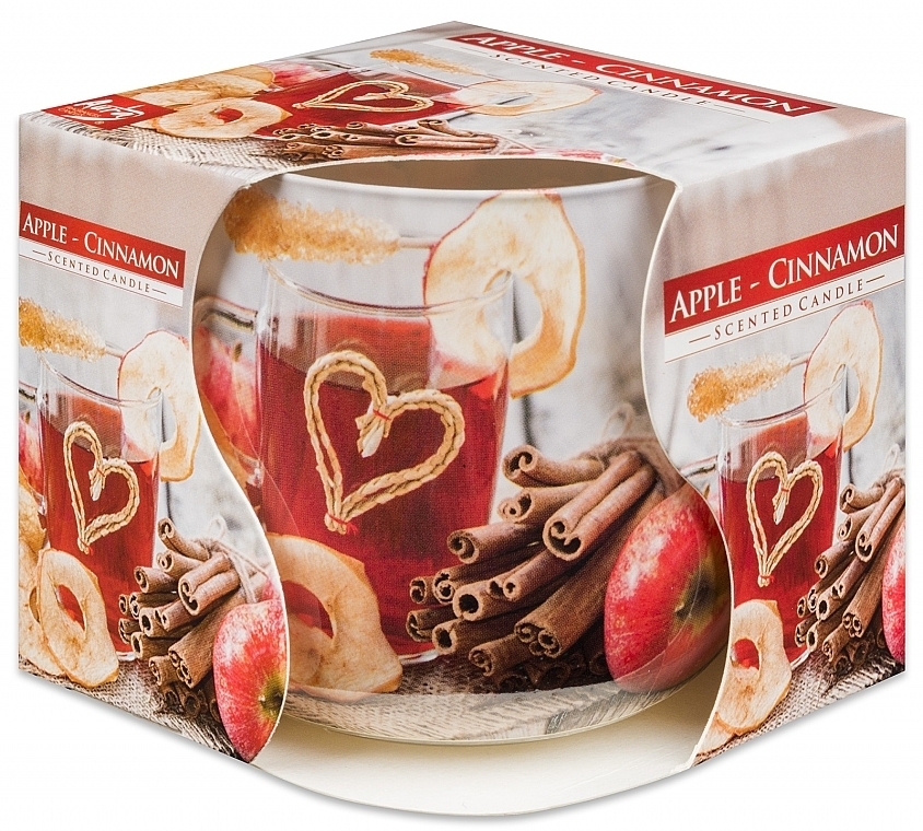Duftkerze Apfel und Zimt - Bispol Scented Candle — Bild N1