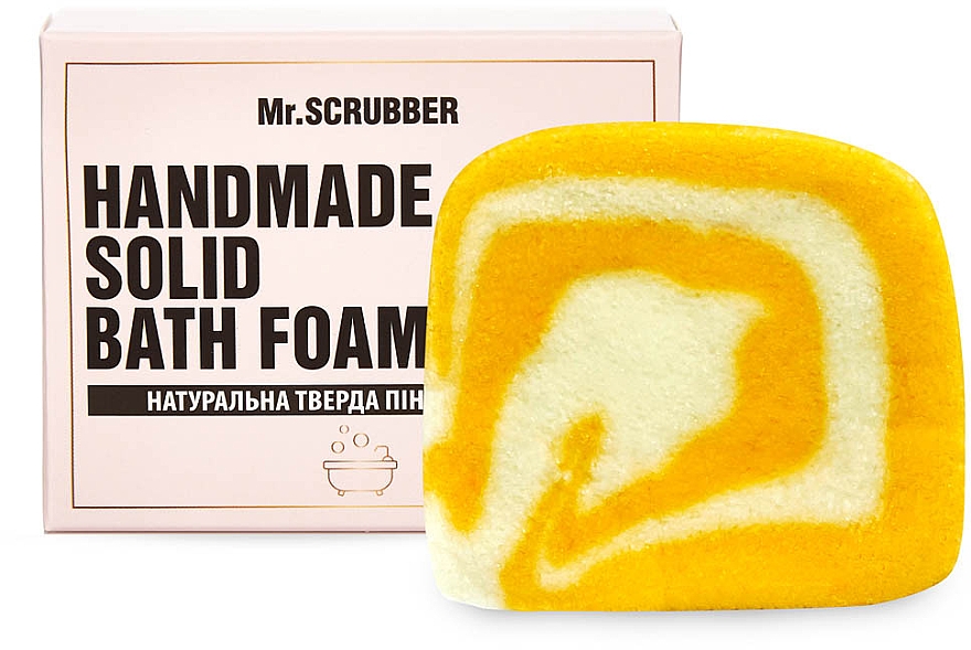 Fester Badeschaum - Mr.Scrubber Solid Bath Foam Mandarin — Bild N1