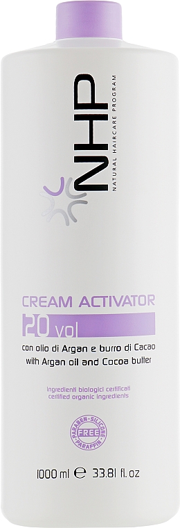 Creme-Aktivator mit Arganöl 6% - NHP Cream Activator 20 vol — Bild N3