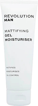 Feuchtigkeitsspendendes und mattierendes Gesichtsgel - Revolution Man Mattifying Gel Moisturiser — Bild N1