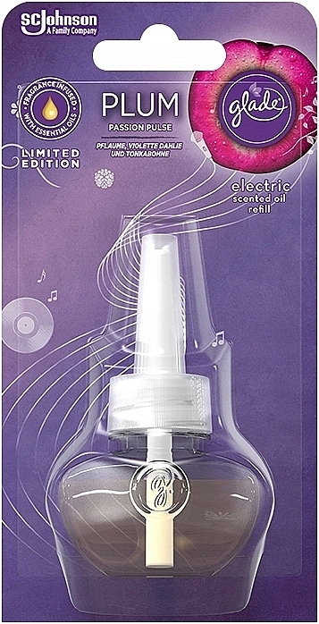 Nachfüllpackung für elektrischen Lufterfrischer  - Glade Air Freshener Refill Plum Passion Pulse — Bild N1