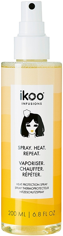 Hitzeschutzspray für das Haar - Ikoo Infusions Heat Protection Spray. Heat. Repeat — Bild N1