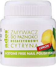 Düfte, Parfümerie und Kosmetik Nagellackentferner ohne Aceton Zitrone - Ados Acetone Free Nail Polish Remover