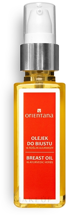 Straffendes Büstenöl mit 16 ayurvedischen Kräutern - Orientana Bio Oil — Bild 50 ml