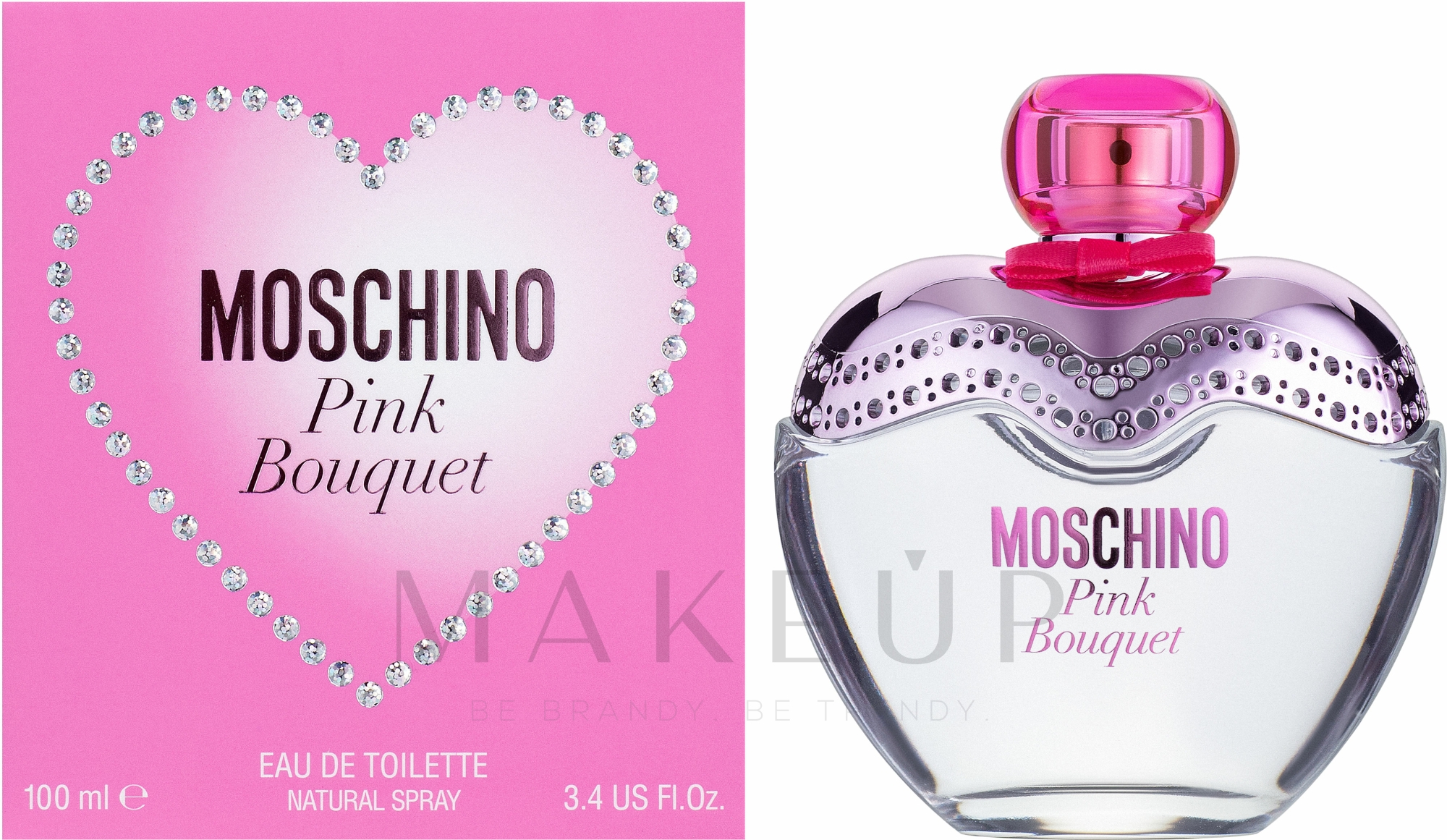 Moschino Pink Bouquet - Eau de Toilette — Foto 100 ml