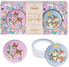 Set - Mad Beauty Disney Bambi The Beauty Of Bambi Lip Balm Duo (lip/balm/2x20g) — Bild N1