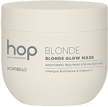 Haarmaske - Montibello HOP Blonde Glow Mask — Bild N1