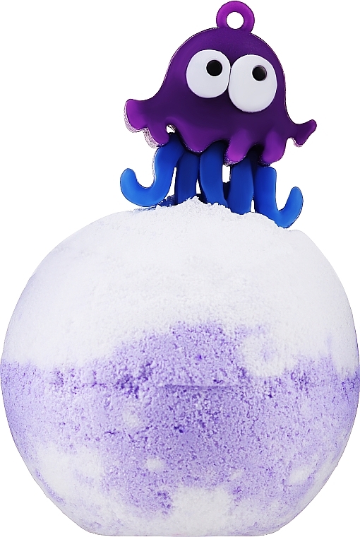 Badebombe mit Spielzeug violett Krake - Chlapu Chlap Bomb — Bild N1