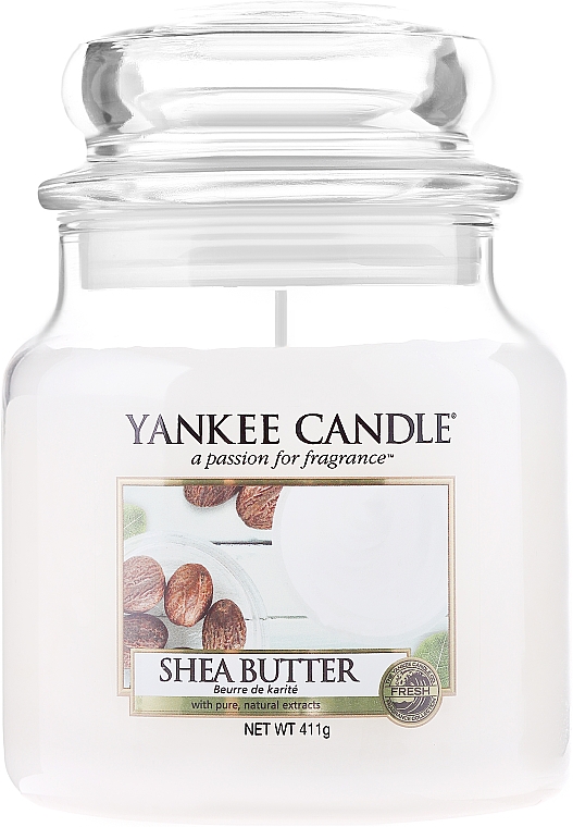 Duftkerze im Glas Shea Butter - Yankee Candle Shea Butter Jar — Bild N1