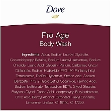 Feuchtigkeitsspendendes und nährendes Duschgel für reife Haut - Dove Pro Age Body Wash — Bild N3