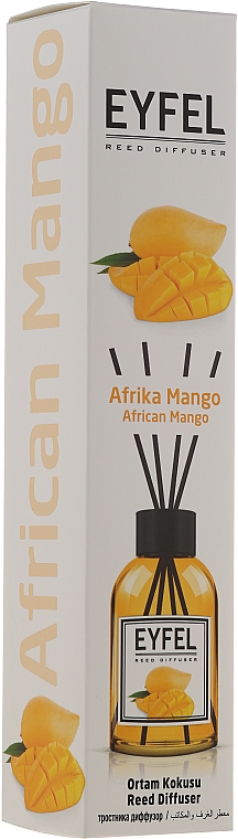 Raumerfrischer African Mango - Eyfel Perfume African Mango Reed Diffuser  — Bild N1