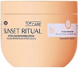 Reparaturmaske für das Haar nach dem Sonnenbad  - Lisap Top Care Sunset Ritual After-Sun Repairing Mask  — Bild N1