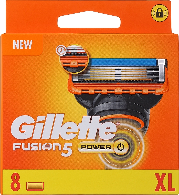 Ersatzklingen 8 St. - Gillette Fusion Power — Bild N1