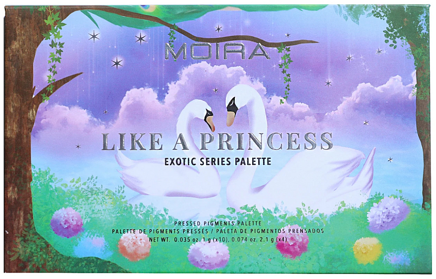 Lidschattenpalette - Moira Like A Princess Palette — Bild N2