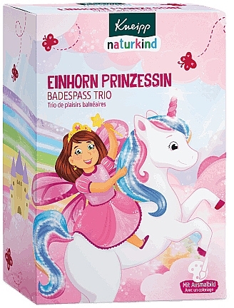 Set - Kneipp Nature Kids Unicorn Princess Set (b/foam/40 ml + b/salt/60 g + b/fizzy/85 g) — Bild N1