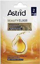 Düfte, Parfümerie und Kosmetik Pflegende Gesichtsmaske mit Arganöl - Astrid Beauty Elixir