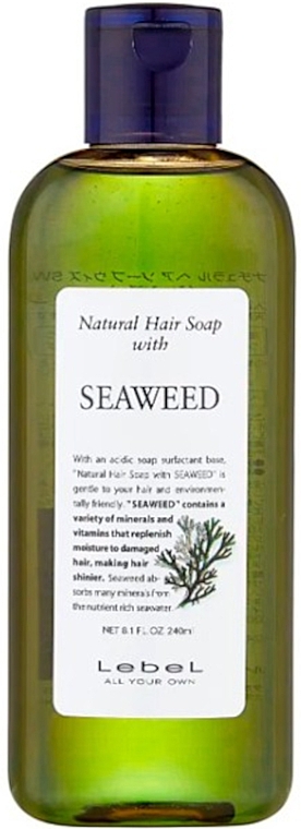 Shampoo mit Meeresalgenextrakt - Lebel Seaweed Shampoo — Bild N1