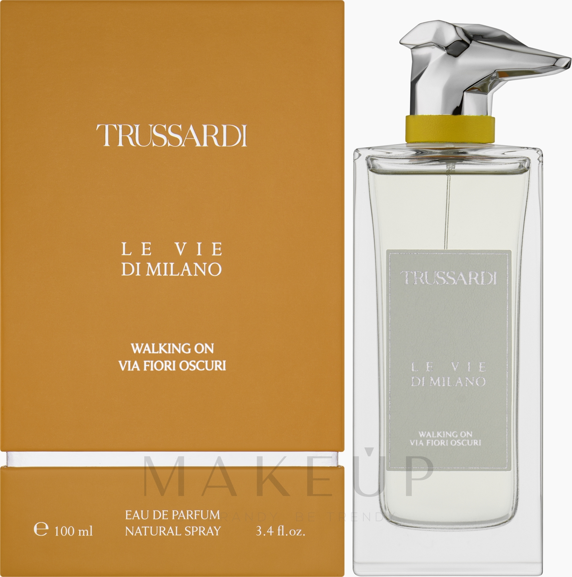 Trussardi Le Vie Di Milano Walking On Via Fiori Oscuri - Eau de Parfum — Bild 100 ml