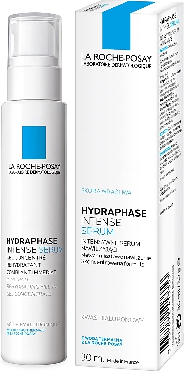 Hochkonzentriertes feuchtigkeitsspendendes Gesichtsserum mit fragmentierter Hyaluronsäure - La Roche-Posay Hydraphase Intense Serum — Bild N2