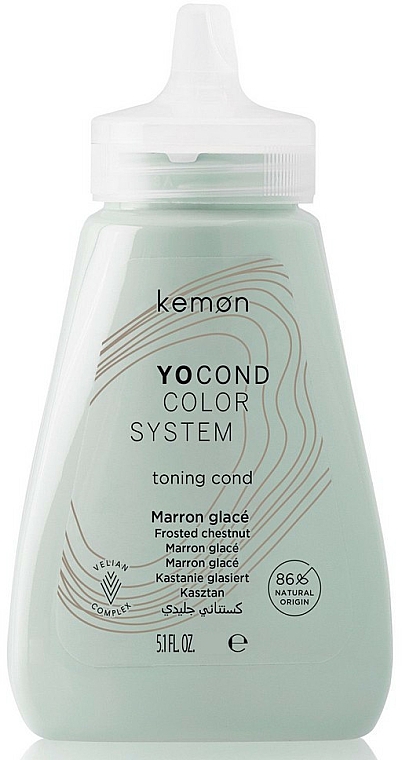 Getönter Conditioner Kastanie glasiert - Kemon Yo Cond Color System — Bild N1