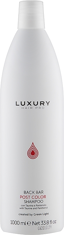 Shampoo nach dem Färben - Green Light Hair Pro Back Bar Post Color Shampoo  — Bild N1