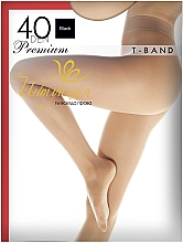 Düfte, Parfümerie und Kosmetik Strumpfhose - Intuicia T-Band Premium 40 Den Black