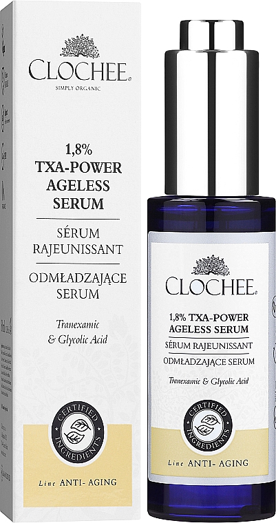 Anti-Aging-Gesichtsserum - Clochee Organic 1,8% Txa-Power Serum — Bild N2