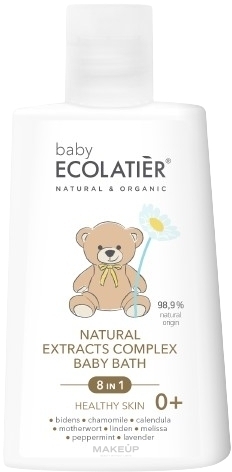 8in1 Reinigungsmittel für Babys mit Komplex aus natürlichen Extrakten - Ecolatier Baby — Bild 250 ml