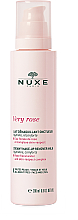 Düfte, Parfümerie und Kosmetik Feuchtigkeitsspendende cremige Gesichtsreinigungsmilch zum Abschminken mit Rosenblütenwasser - Nuxe Very Rose Creamy Make-up Remover Milk