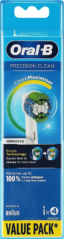 Ersatzkopf für elektrische Zahnbürste 4 St. - Oral-B Precision Clean Clean Maximizer — Bild N1