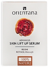 Düfte, Parfümerie und Kosmetik Gesichtsserum - Orientana Advanced Skin Lift Up Serum Reishi Retinol H10 0,5% 